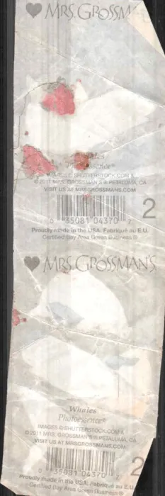 Cave painting: Orca Sticker Back