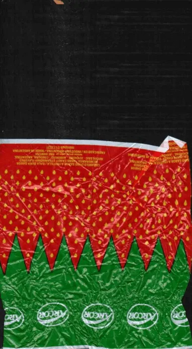 Cave painting: Strawberry Wrapper