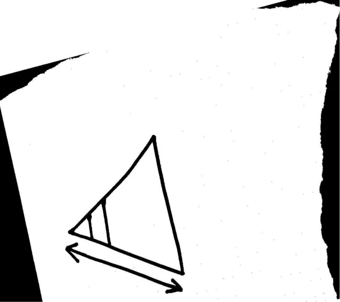 Cave painting: Triangle Hierarchy