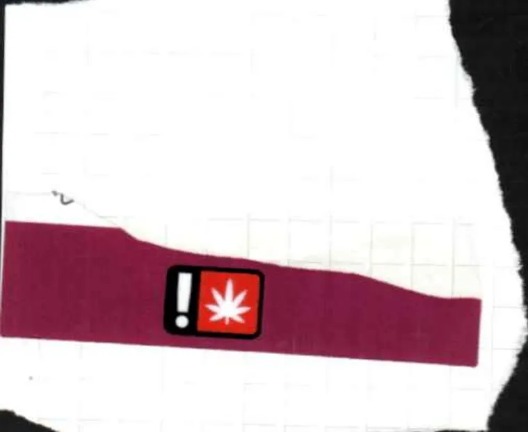 Cave painting: Weed Label